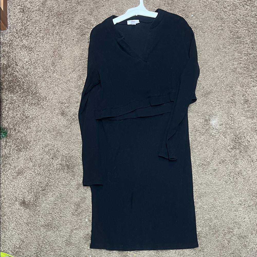 Isabel Maternity by Ingrid & Isabel Black Jumpsuit